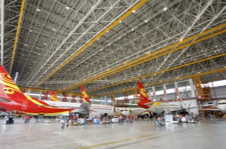 海南自貿(mào)港一站式飛機(jī)維修產(chǎn)業(yè)基地定檢機(jī)庫已完成1130余單維修項(xiàng)目